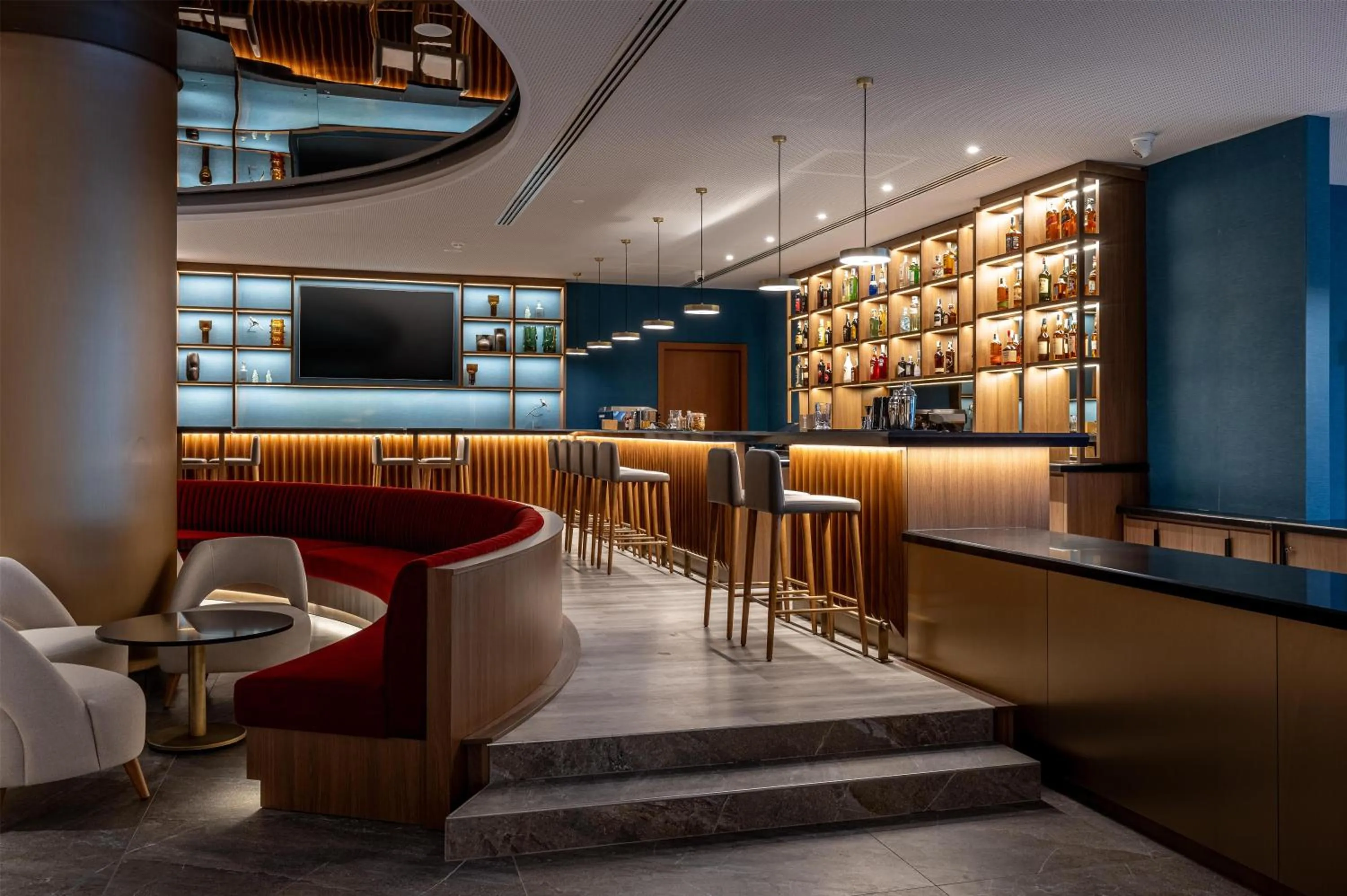 Lobby or reception in Radisson Blu Hotel, Florence