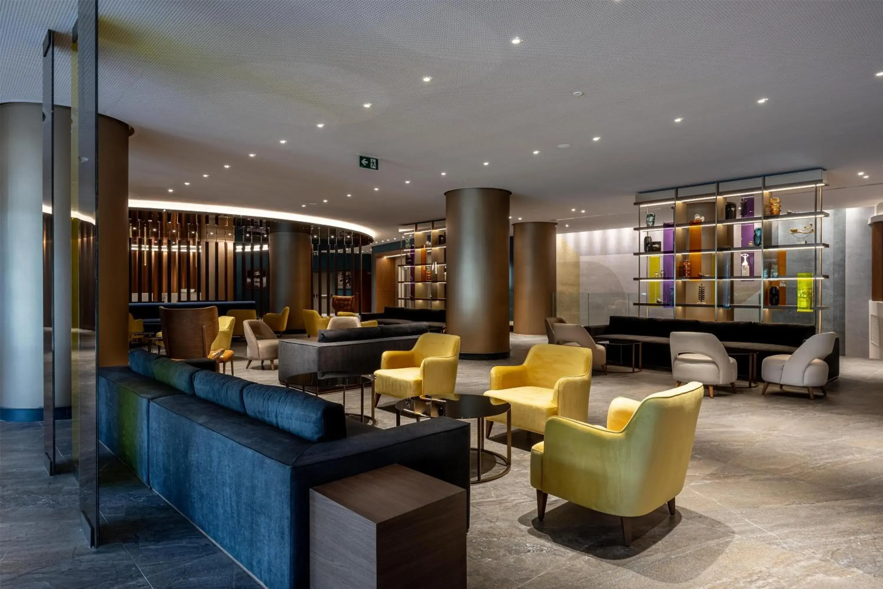 Lobby or reception in Radisson Blu Hotel, Florence Lobby or reception in Radisson Blu Hotel, Florence