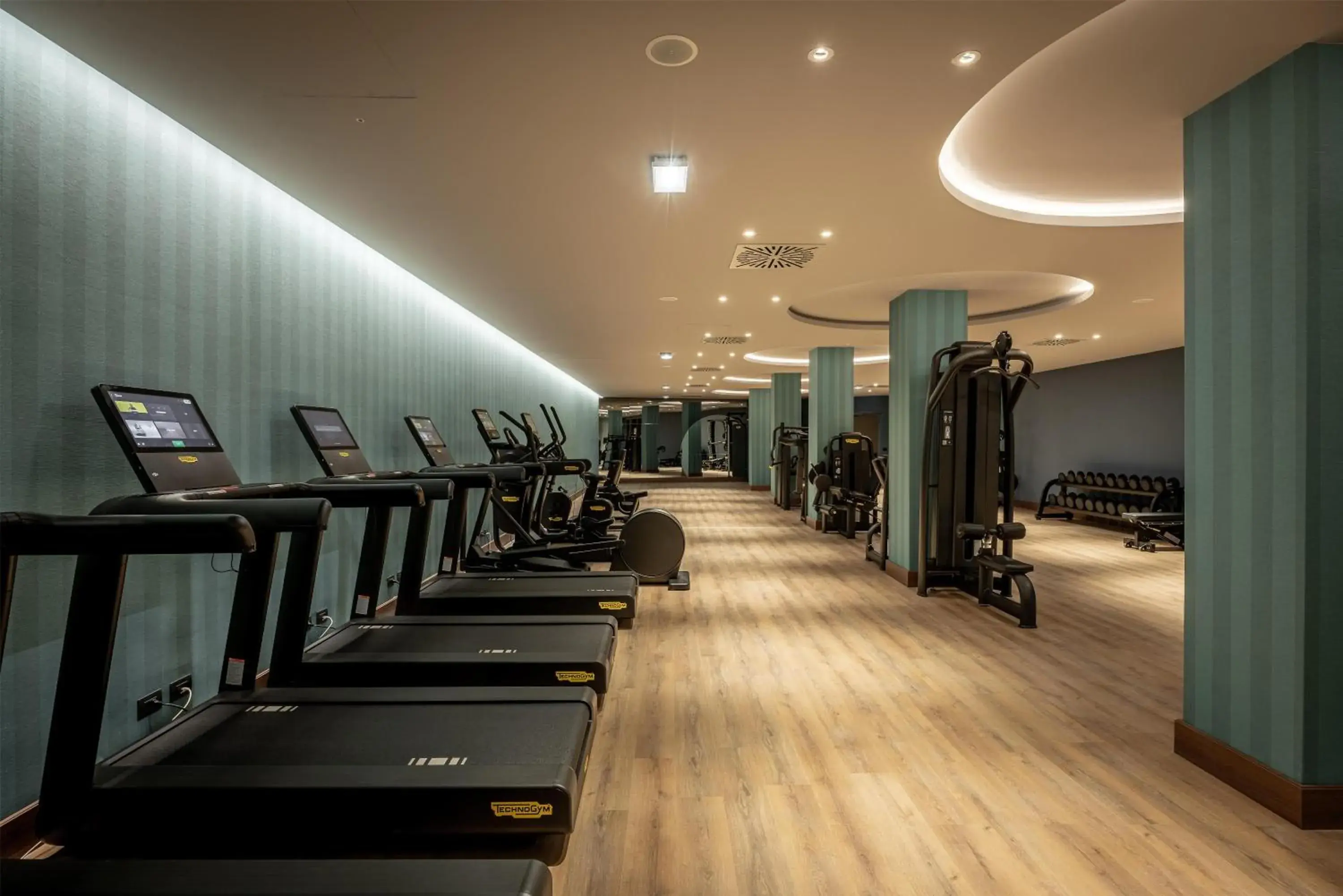 Fitness centre/facilities in Radisson Blu Hotel, Florence Fitness centre/facilities in Radisson Blu Hotel, Florence