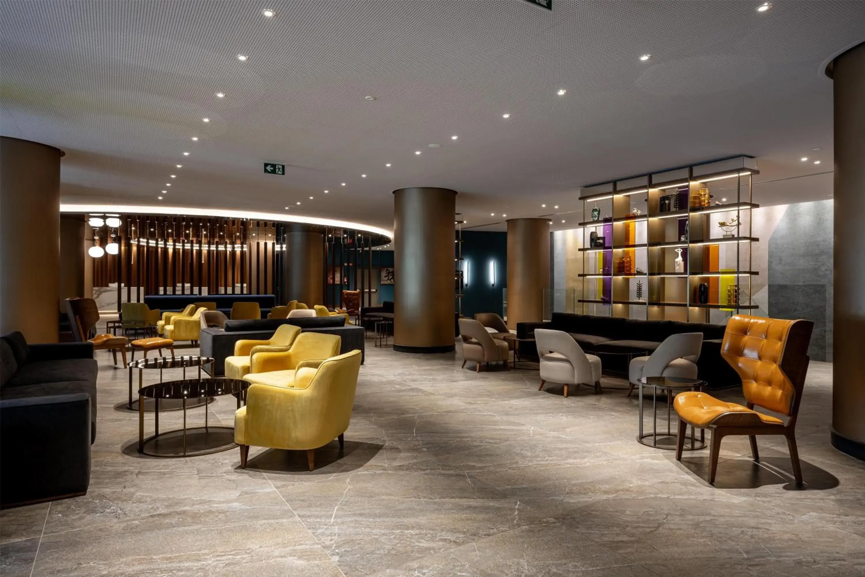 Lobby or reception in Radisson Blu Hotel, Florence Lobby or reception in Radisson Blu Hotel, Florence