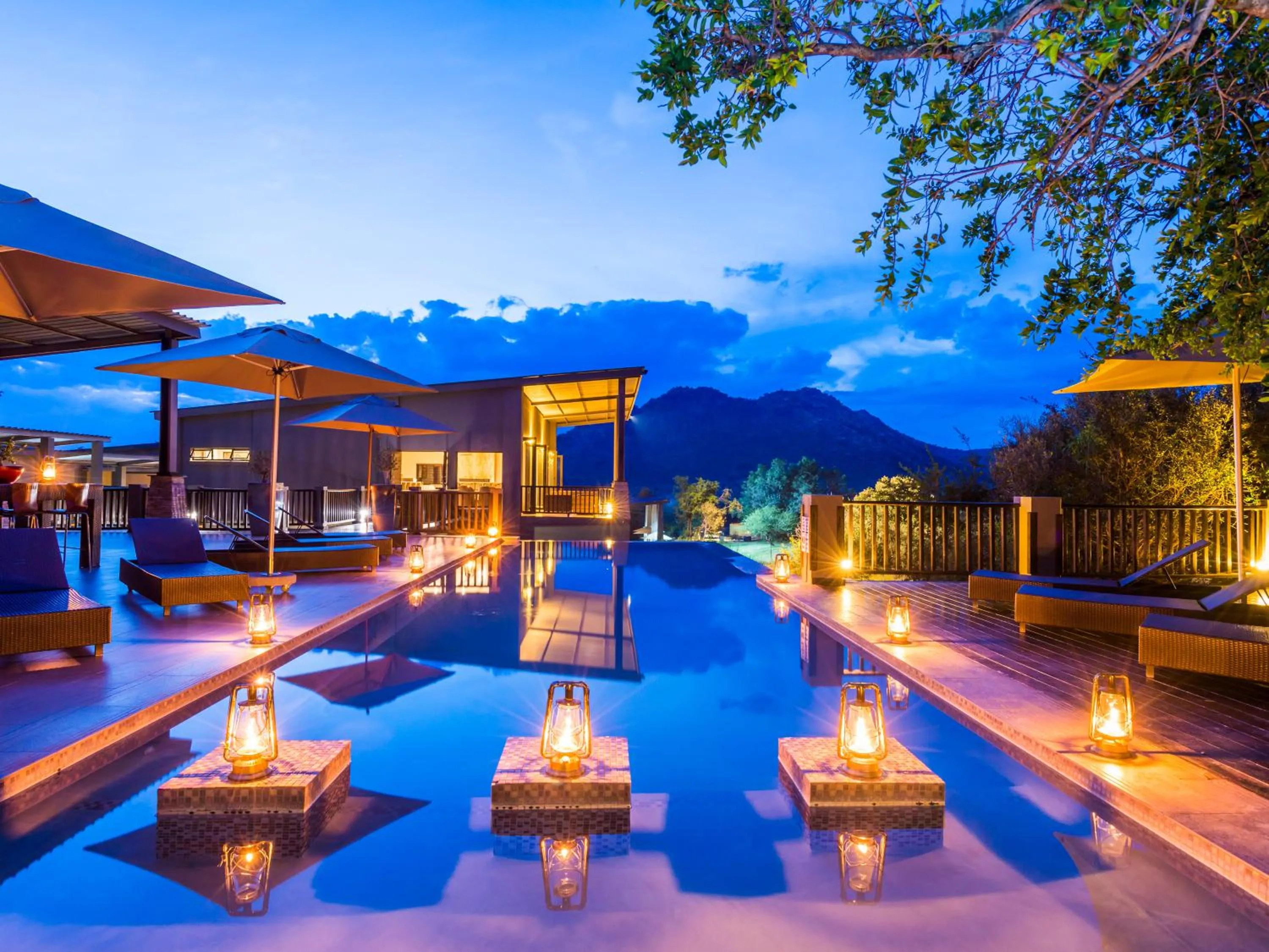 Swimming pool in Shepherds Tree Game Reserve