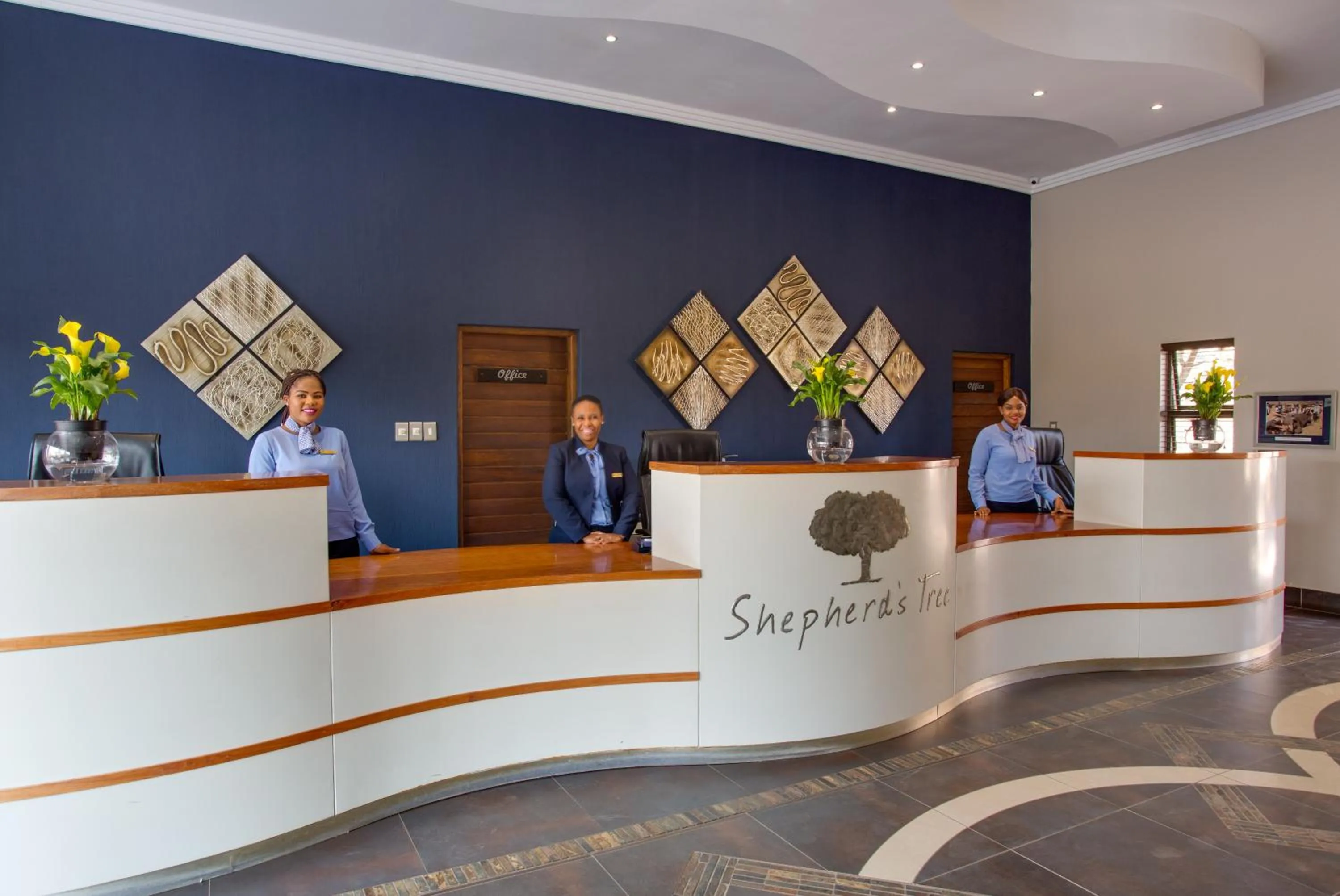 Staff in Shepherds Tree Game Reserve