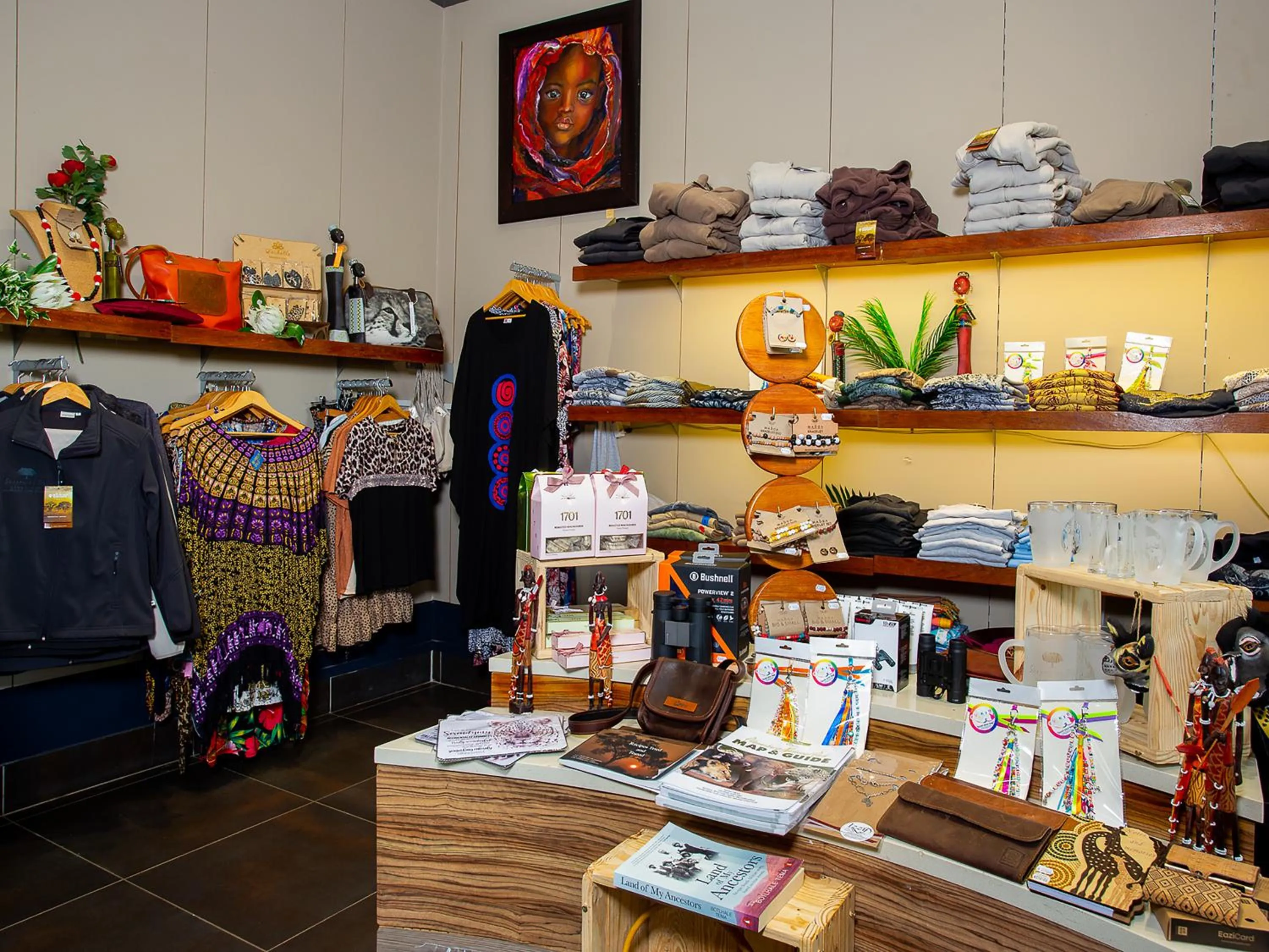 Shopping Area in Shepherds Tree Game Reserve