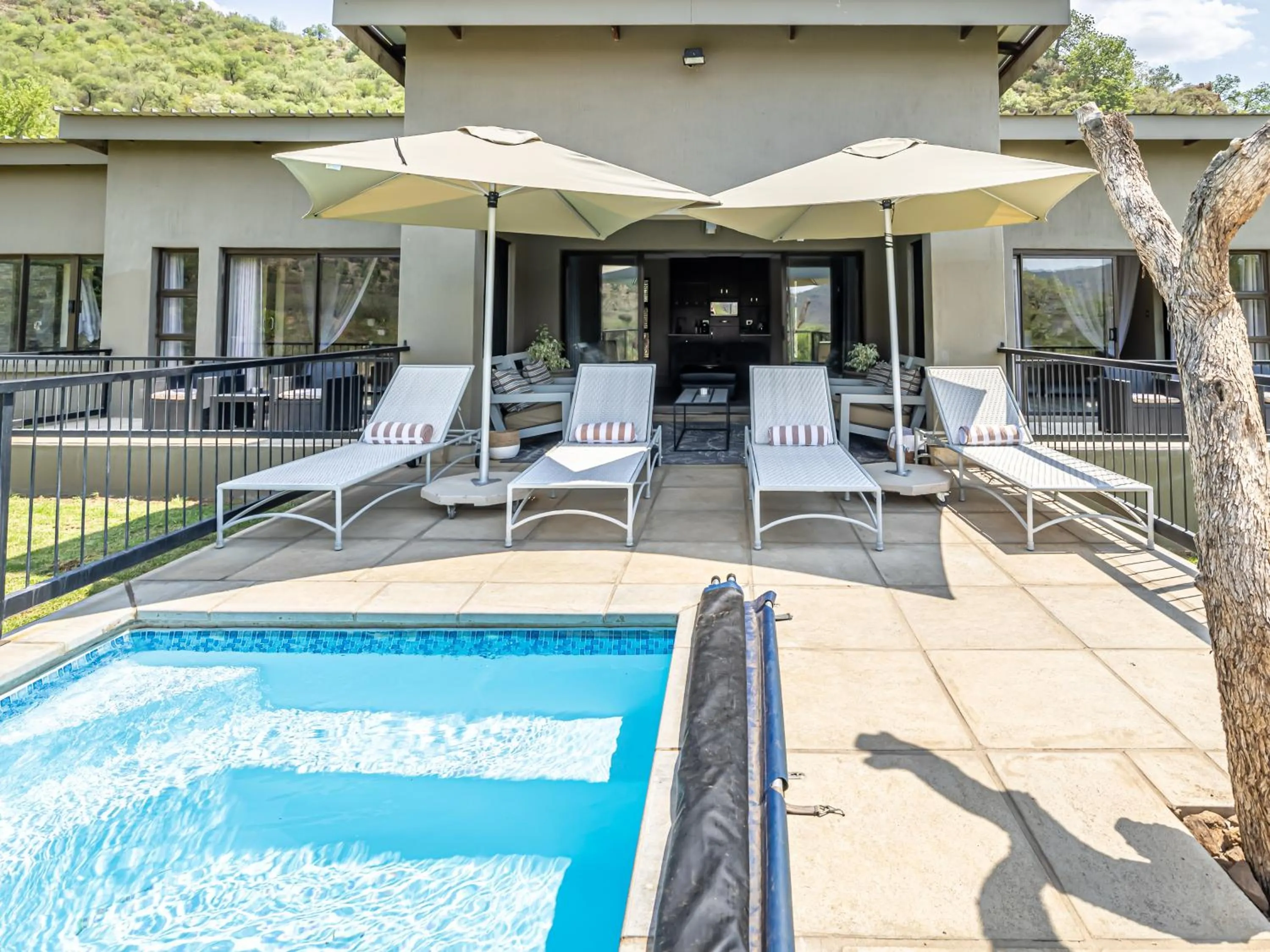 Patio in Shepherds Tree Game Reserve