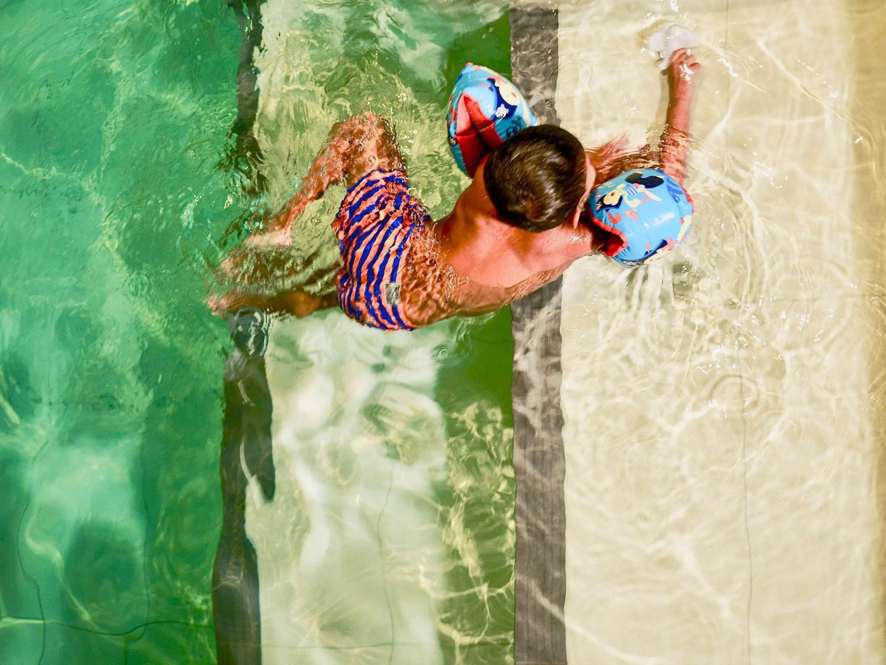 Pool view in Pullman Paris Roissy Cdg Airport