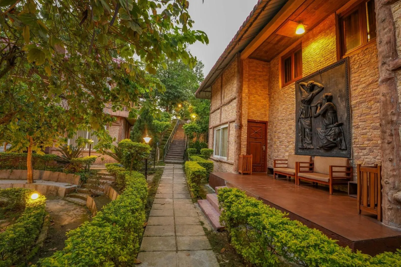 Property building in Summit Green Lake Tea Resort & Spa