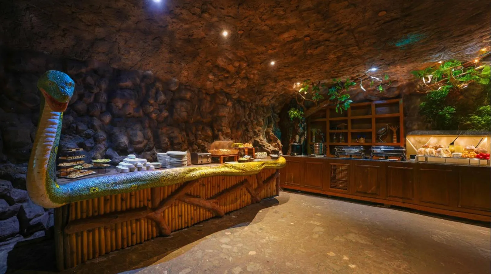 Restaurant/places to eat in Summit Green Lake Tea Resort & Spa