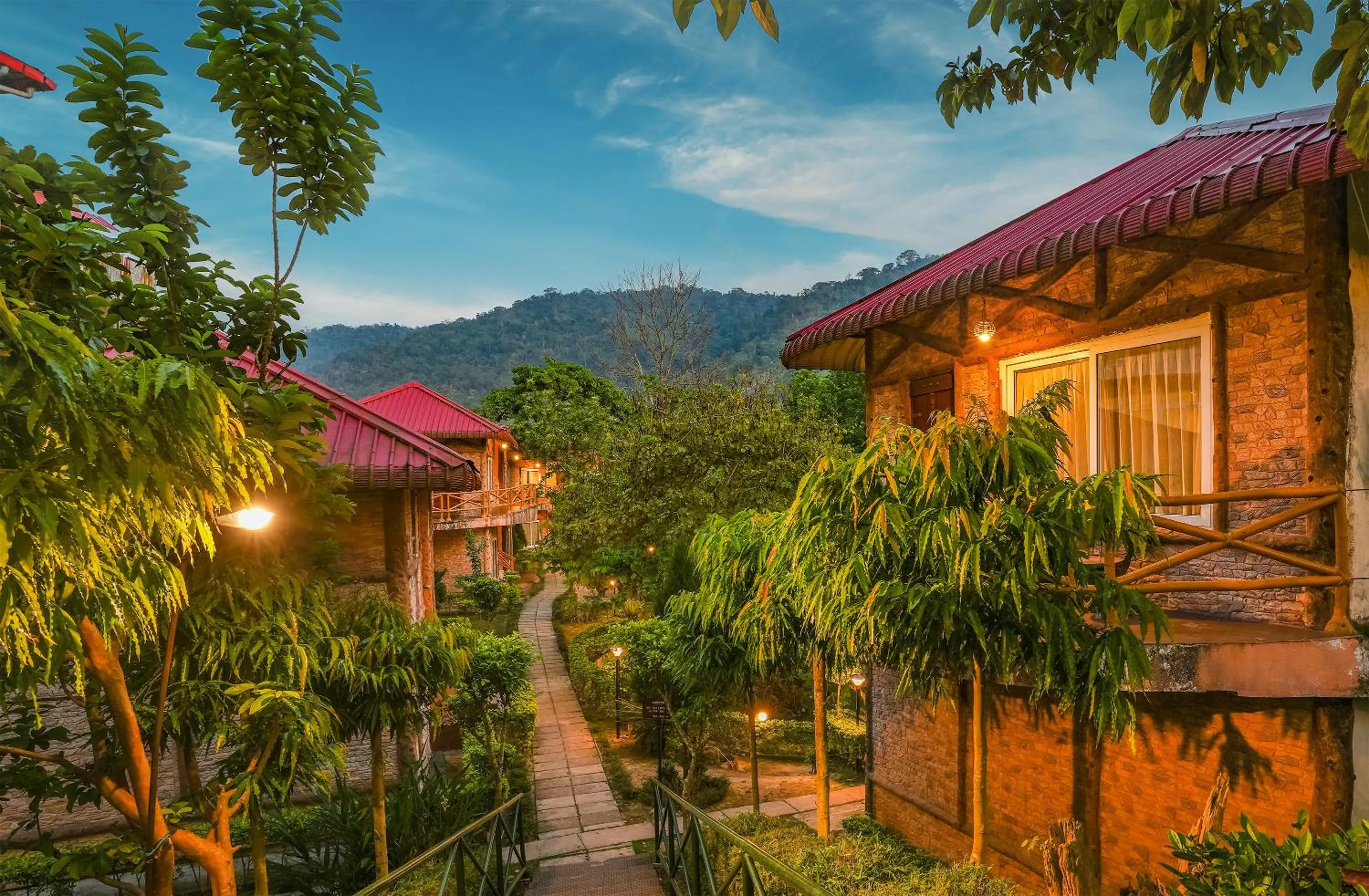 Property building in Summit Green Lake Tea Resort & Spa