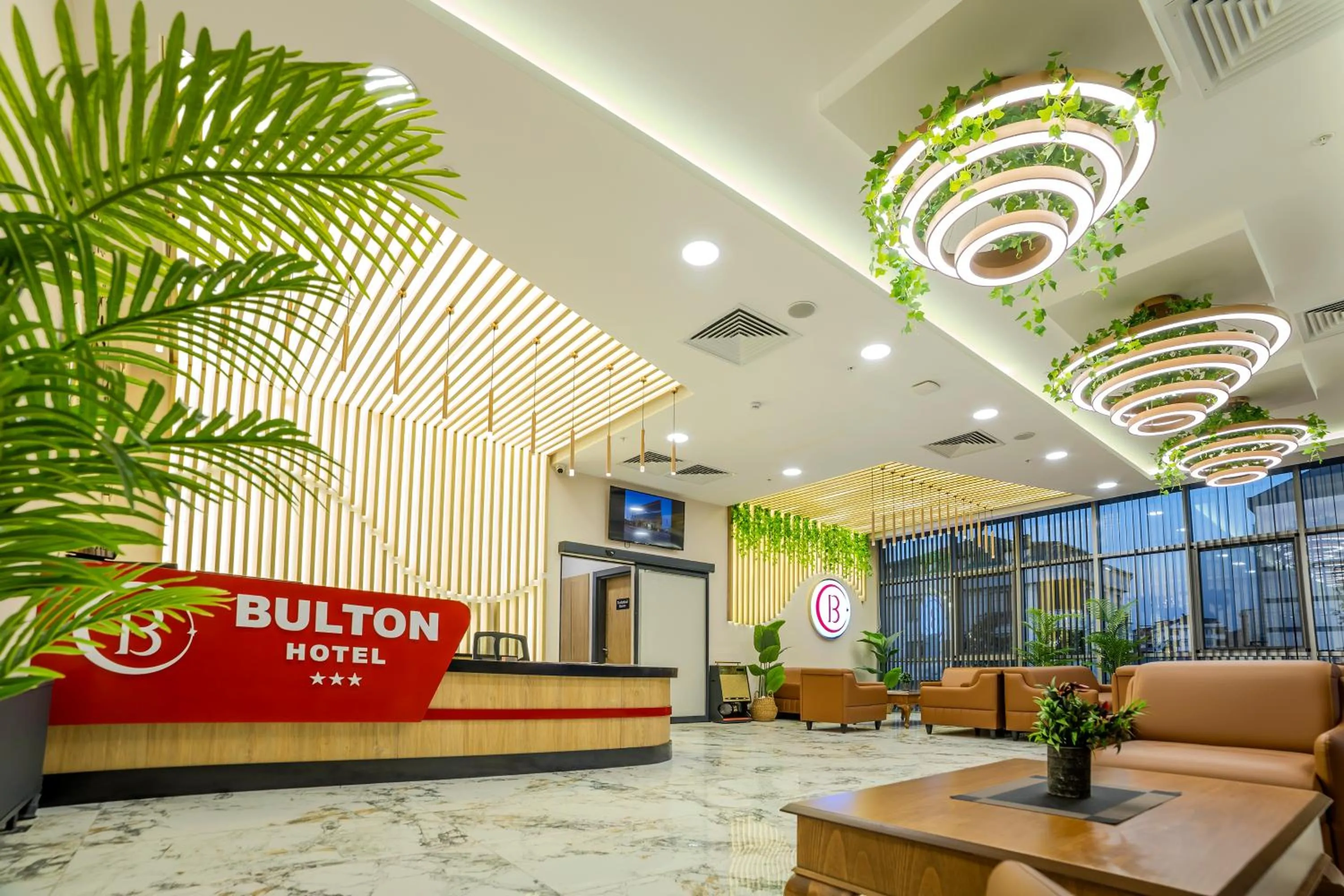 Lobby or reception in Bulton Hotel Airport