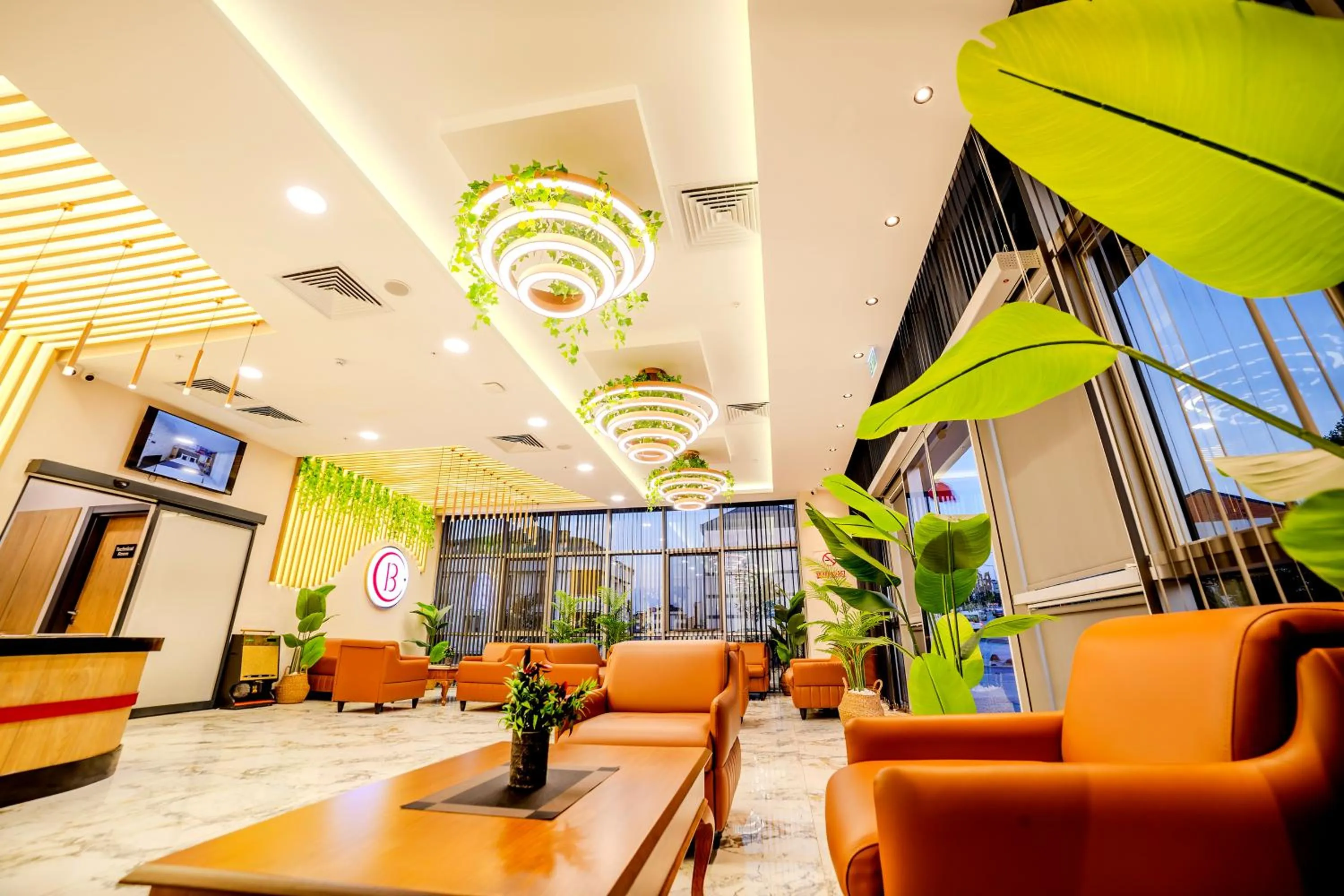 Lobby or reception in Bulton Hotel Airport