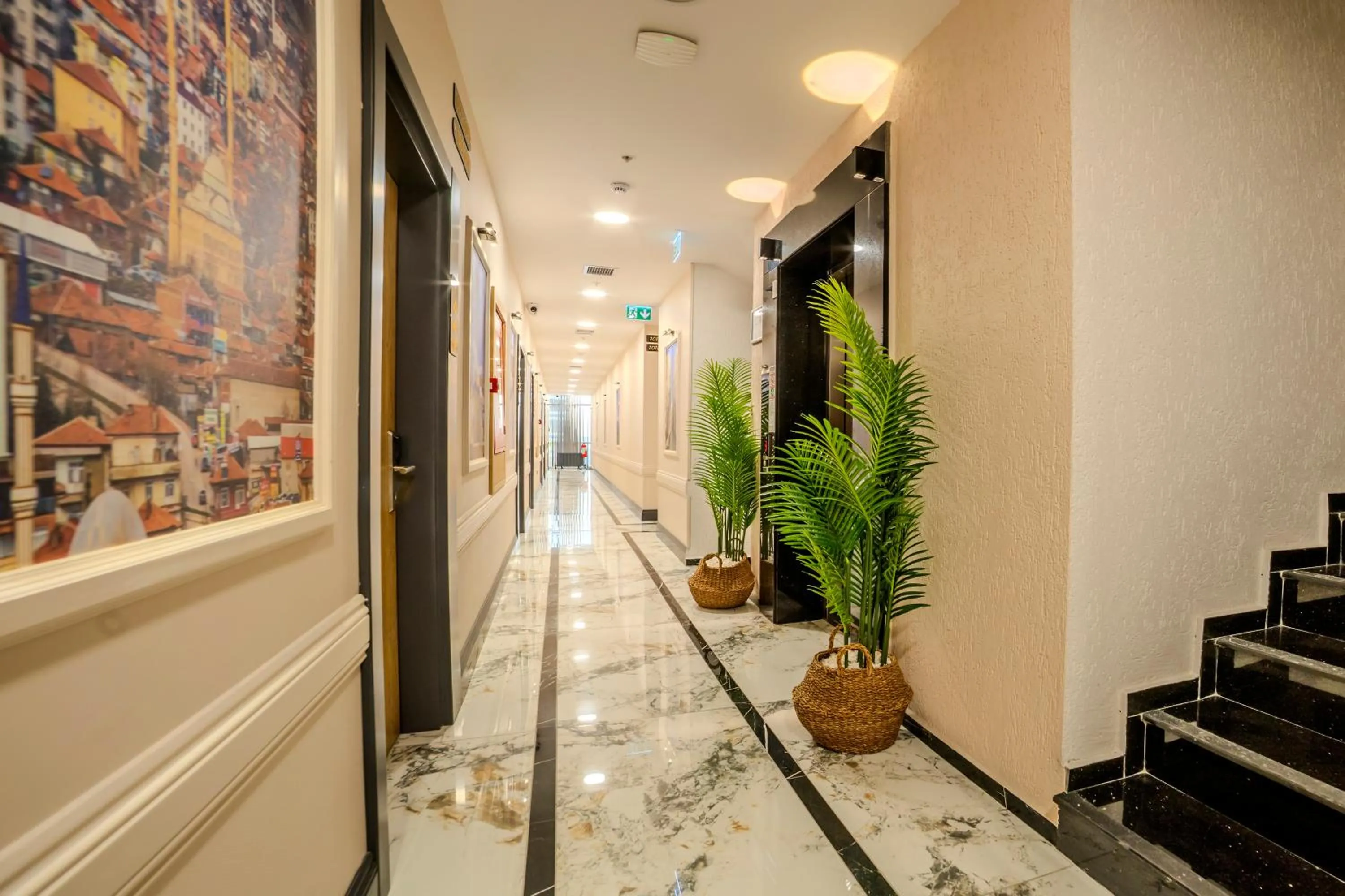 Decorative detail in Bulton Hotel Airport