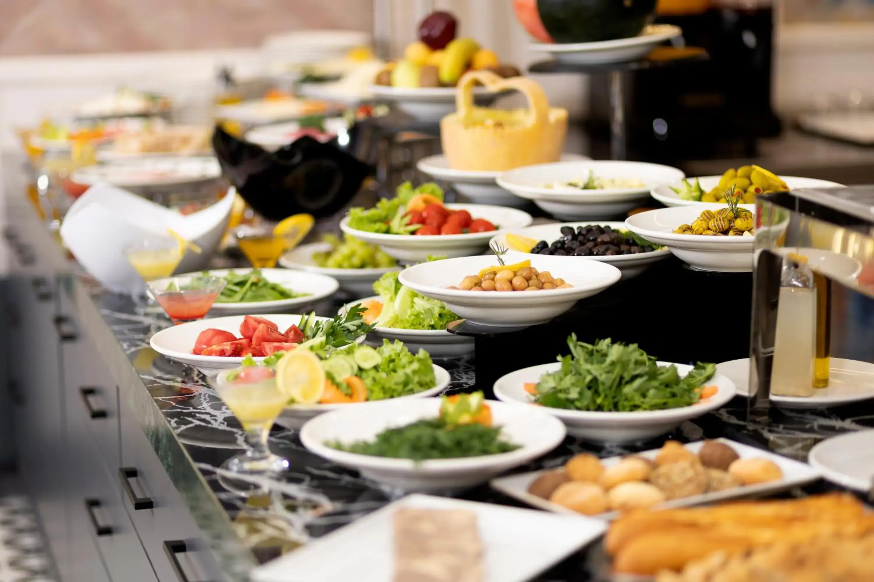 Buffet breakfast in Bulton Hotel Airport & Spa Wellness Buffet breakfast in Bulton Hotel Airport & Spa Wellness