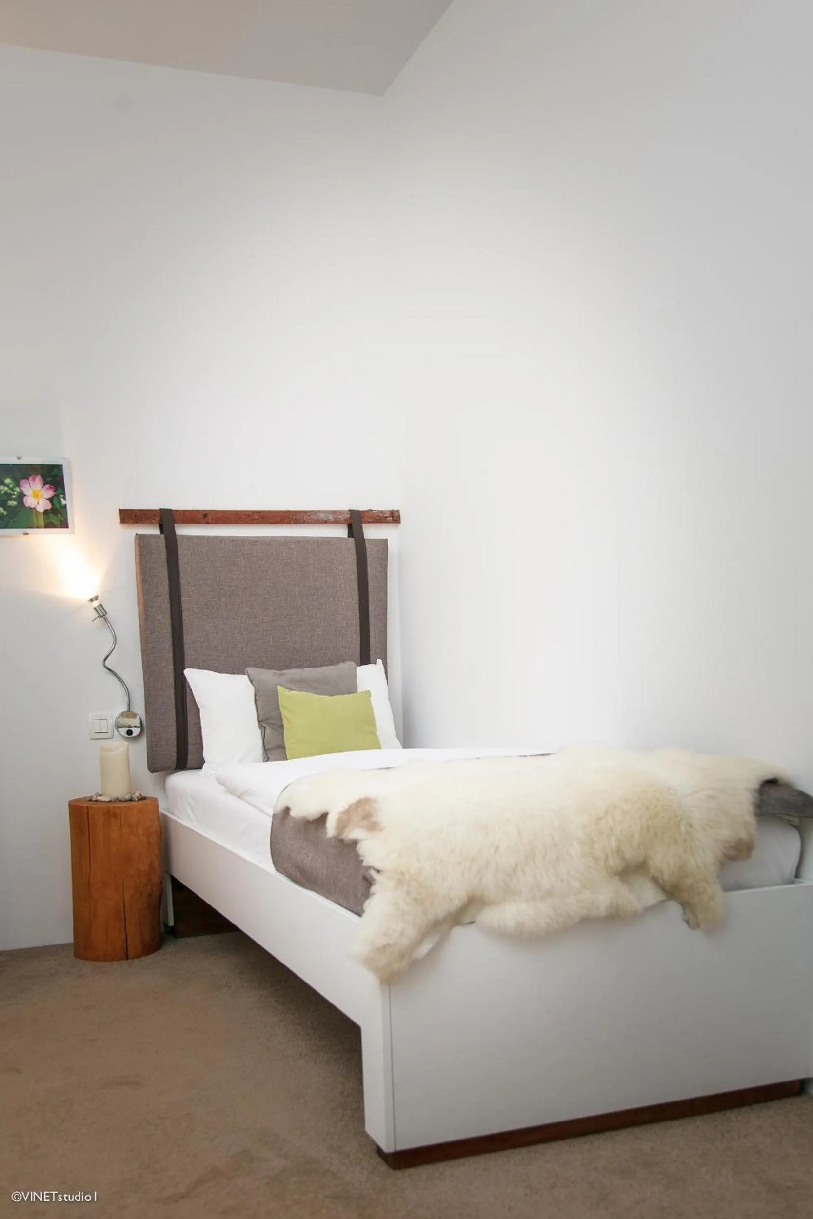 Bed in HOTEL Pyramid Lodge