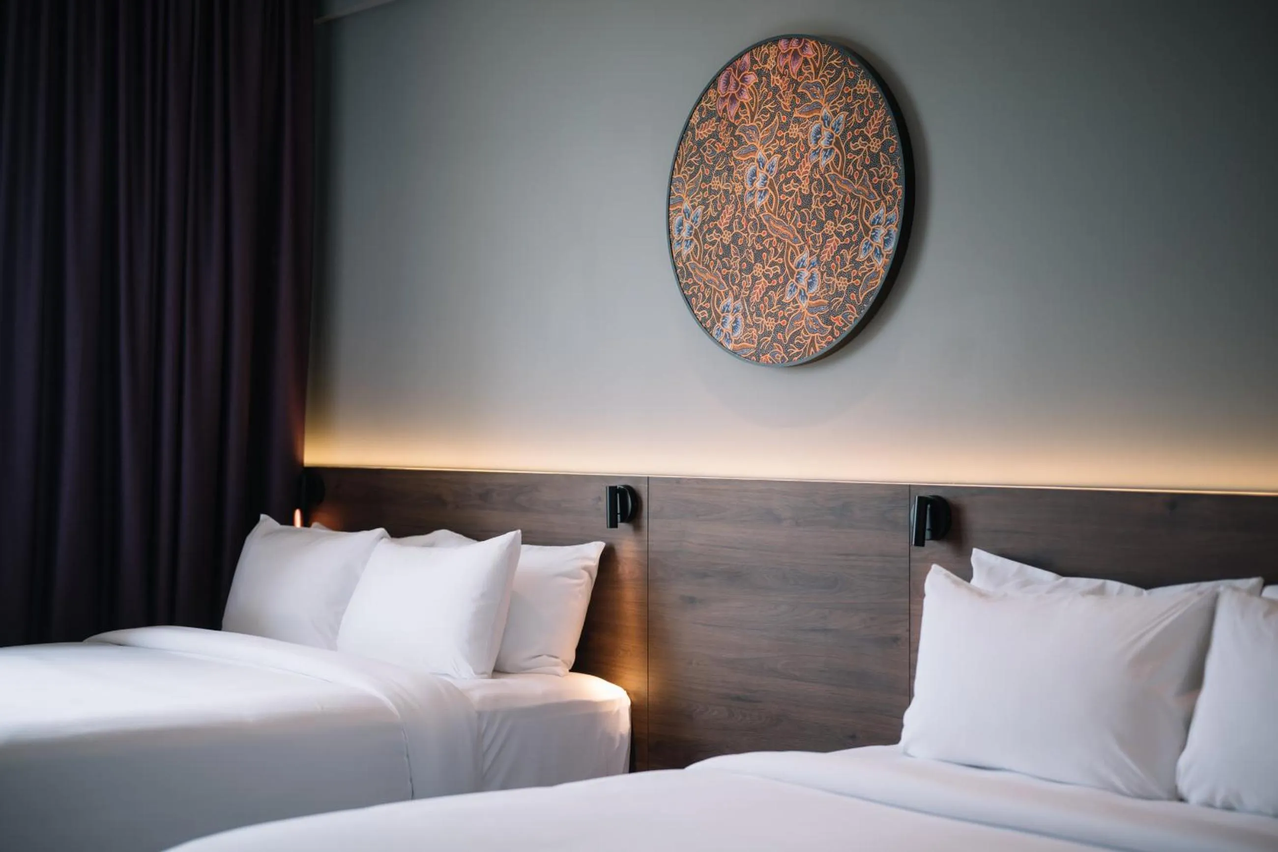 Bed in Quest Hotel Midport Port Dickson