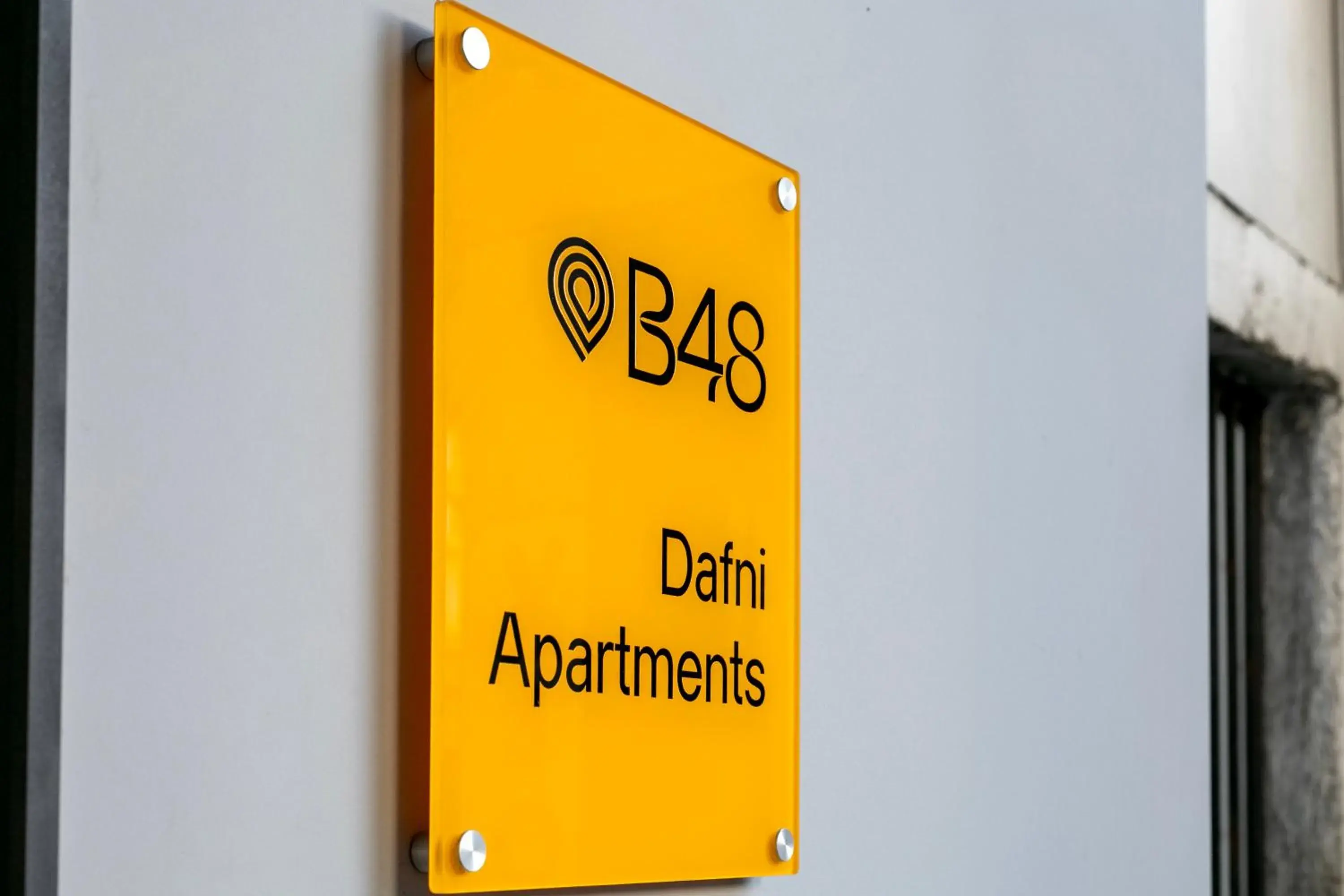 Facade/entrance in B48 Athens Dafni Facade/entrance in B48 Athens Dafni