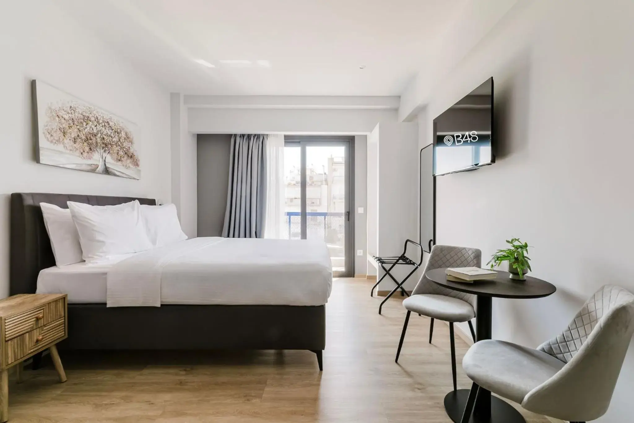 Photo of the whole room, Bed in B48 Athens Dafni Photo of the whole room, Bed in B48 Athens Dafni