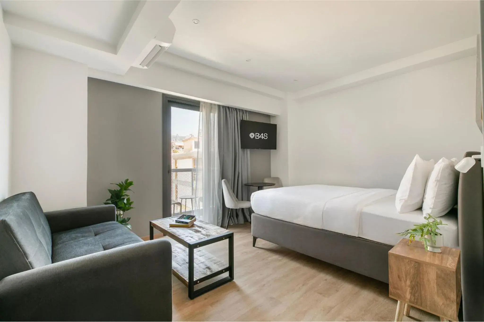 Photo of the whole room, Bed in B48 Athens Dafni Photo of the whole room, Bed in B48 Athens Dafni