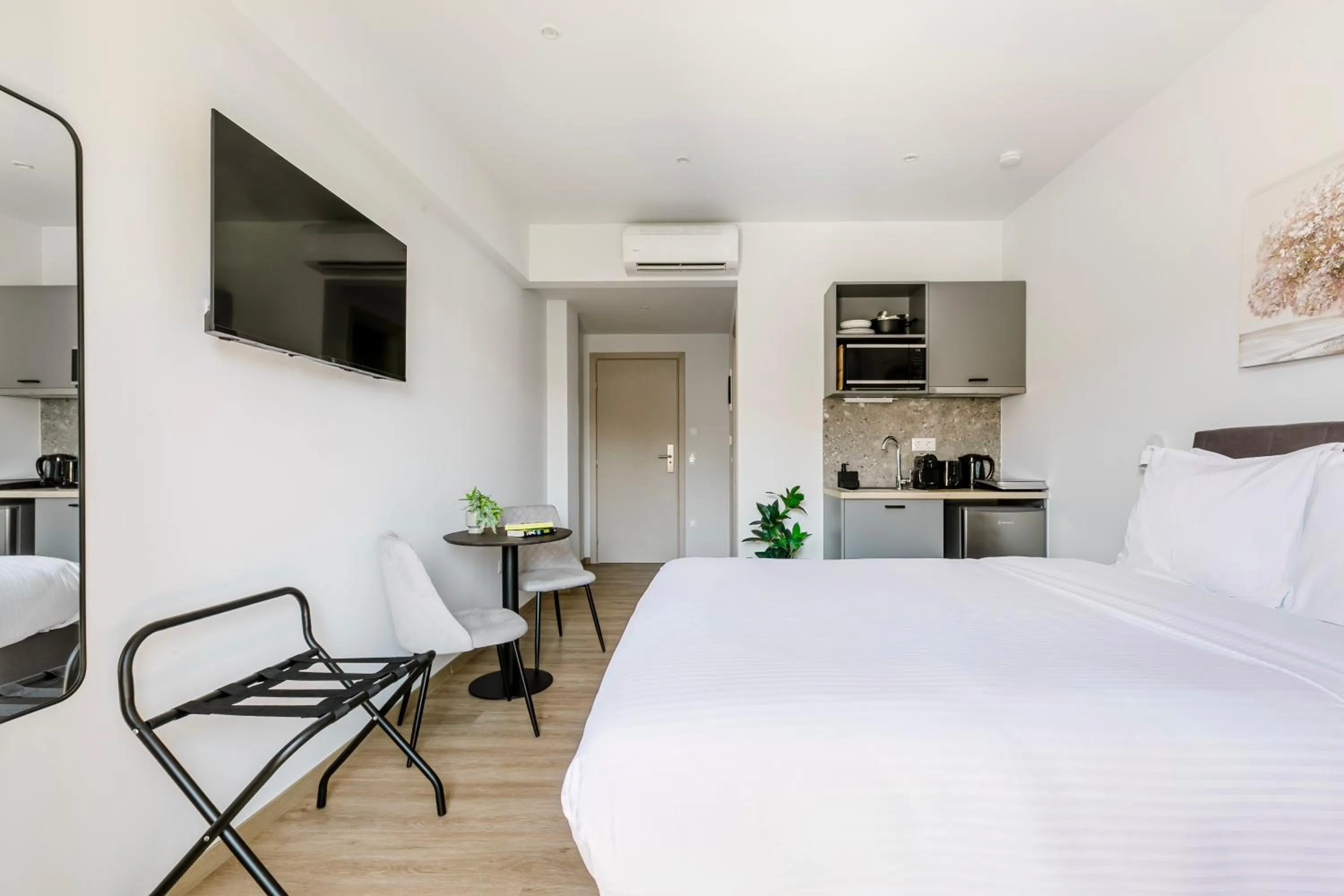 Bedroom, Bed in B48 Athens Dafni