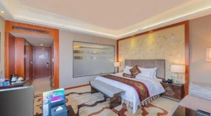 Bed in Yihao International Hotel Bed in Yihao International Hotel