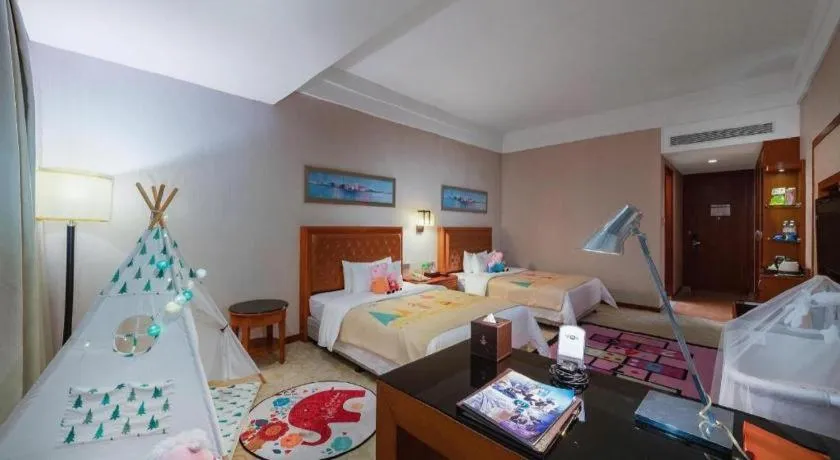 Bed in Yihao International Hotel