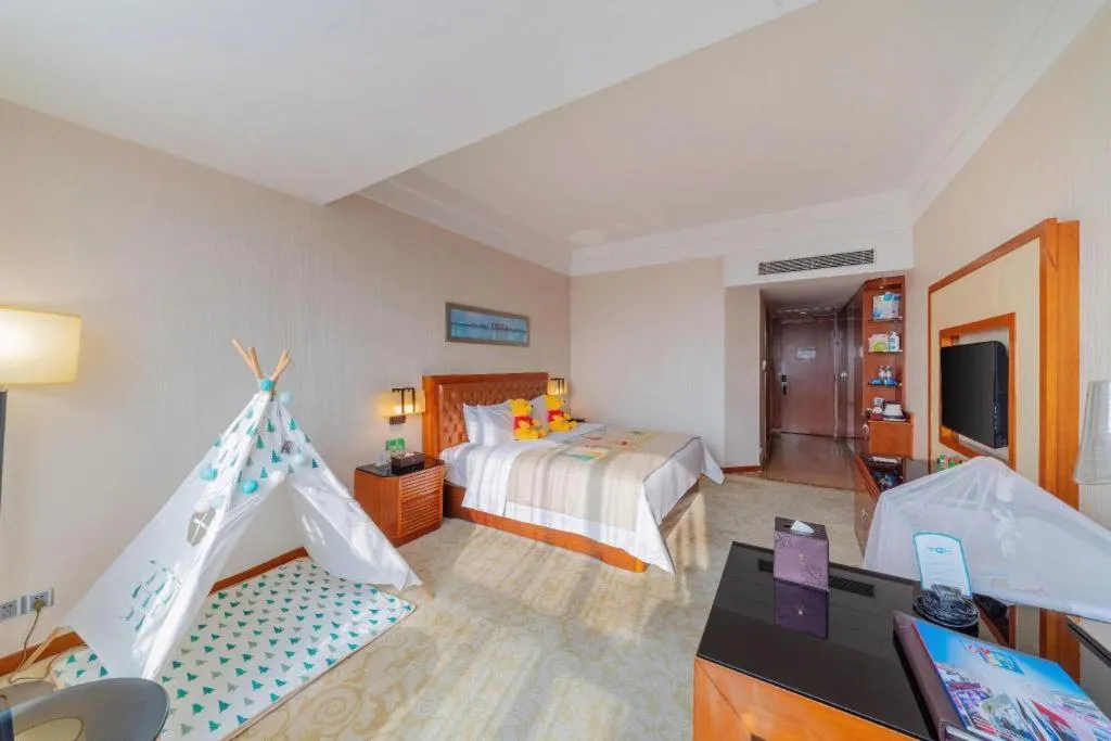 Bed in Yihao International Hotel