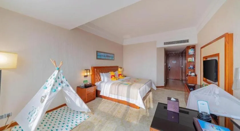 Bed in Yihao International Hotel