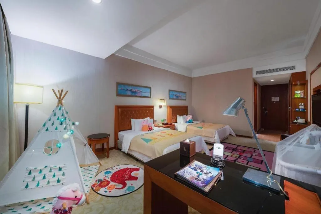 Bed in Yihao International Hotel