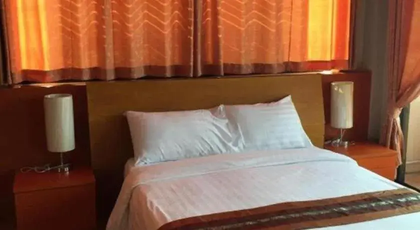 Bed in Kwan Phayao Villa Bed in Kwan Phayao Villa