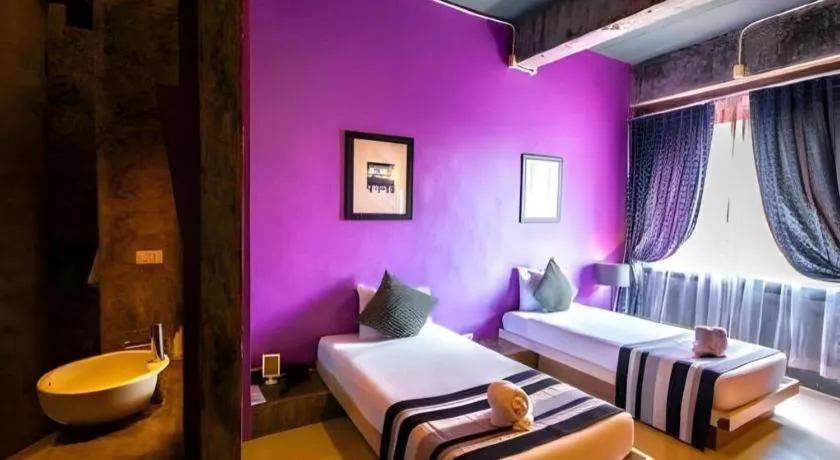 Bed in The B Ranong Trend Hotel