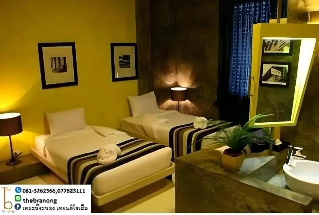 Bed in The B Ranong Trend Hotel