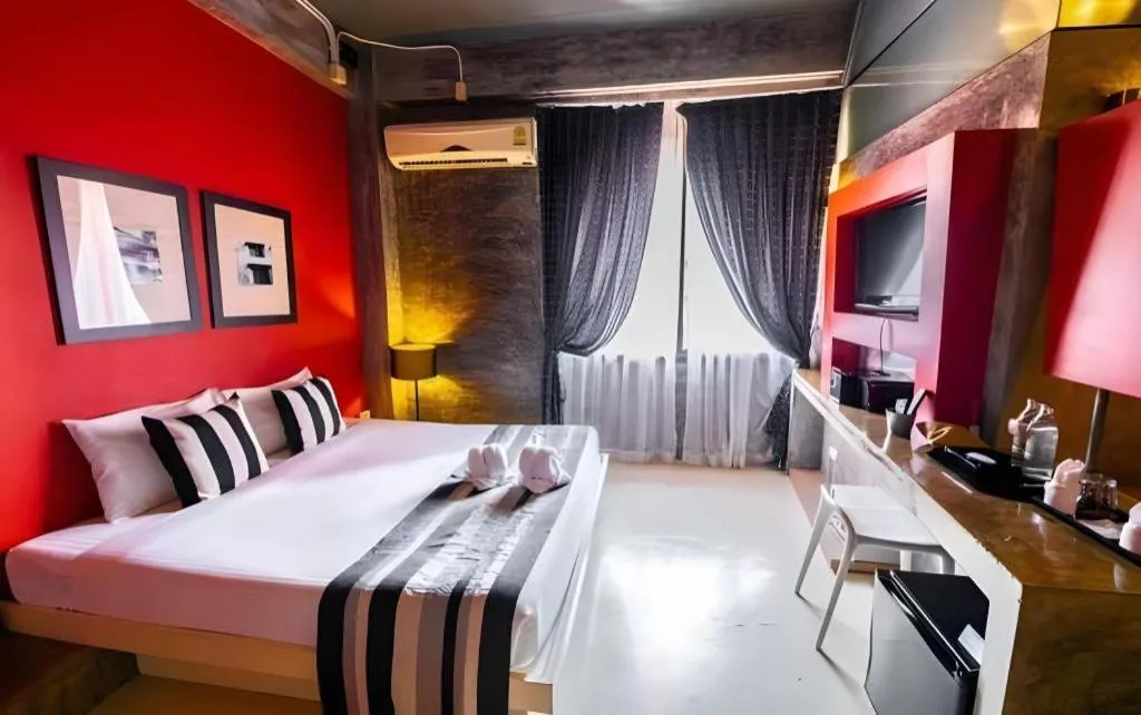 Bed in The B Ranong Trend Hotel