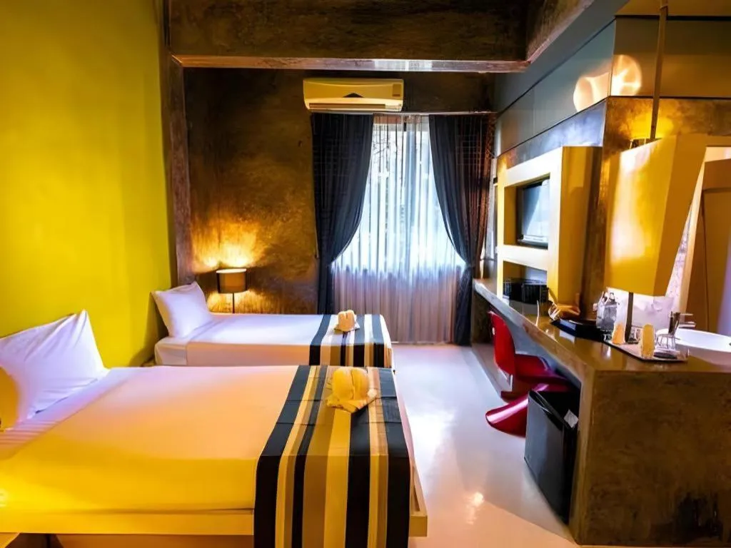 Bed in The B Ranong Trend Hotel