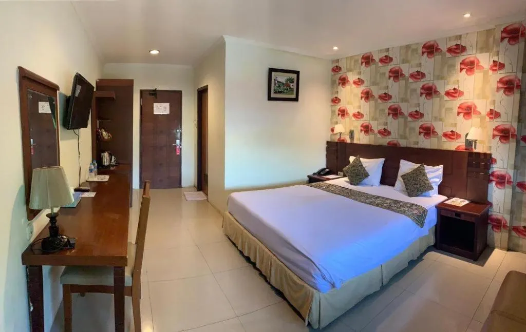 Bed in Jelita Tanjung Hotel