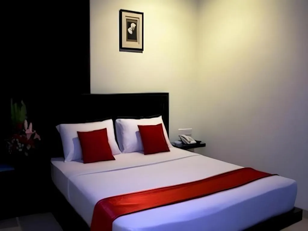 Bed in Hotel Bintan Nirwana