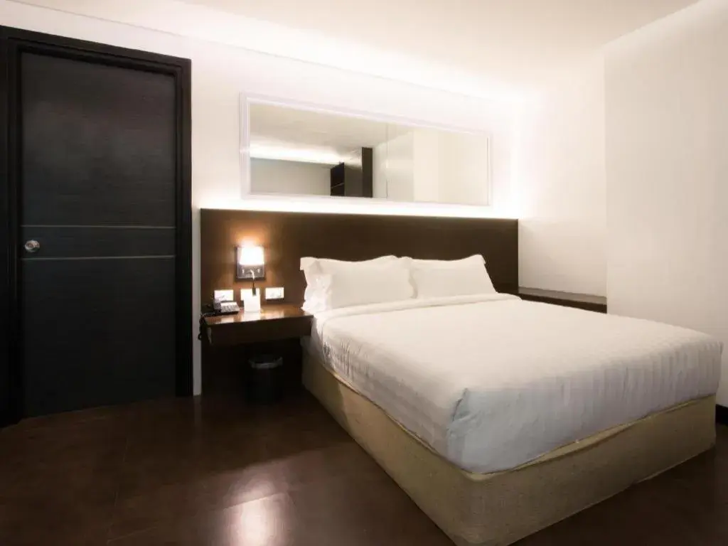 Bed in Hotel Fina Bed in Hotel Fina