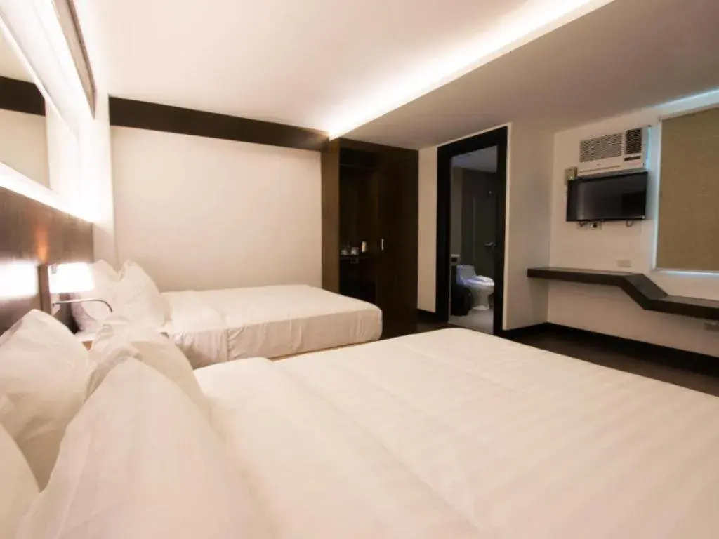 Bed in Hotel Fina Bed in Hotel Fina