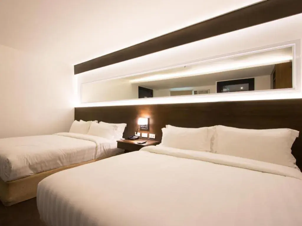 Bed in Hotel Fina Bed in Hotel Fina