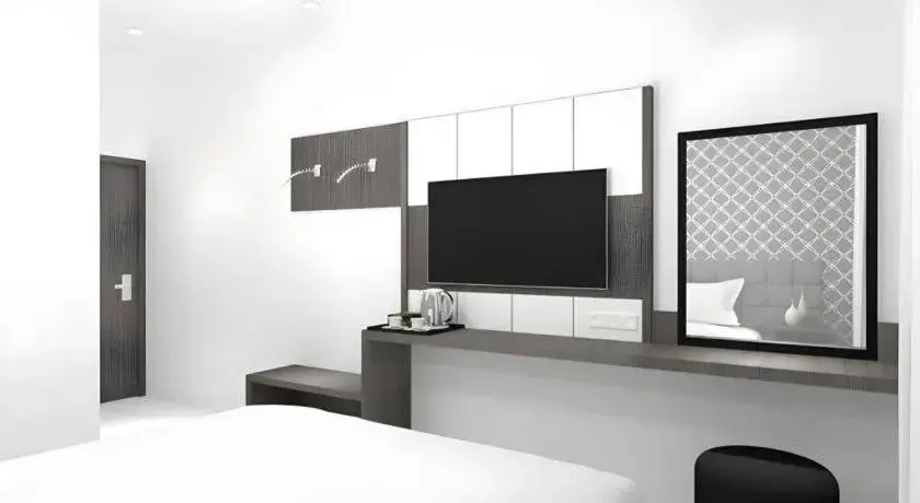 Bed in Smart Budget Hotel Bed in Smart Budget Hotel