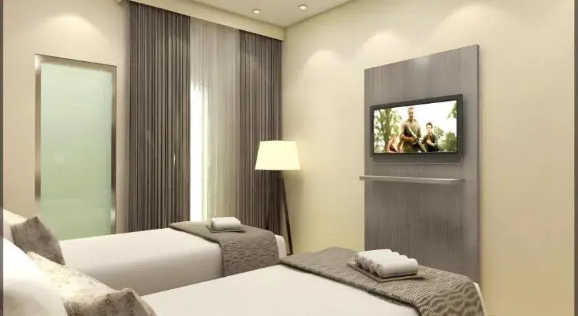 Bed in Smart Budget Hotel Bed in Smart Budget Hotel