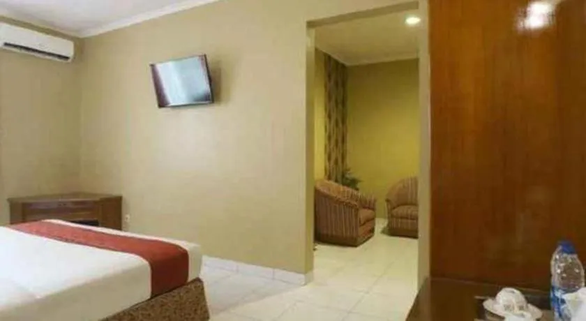 Bed in Hotel Permata Bandara