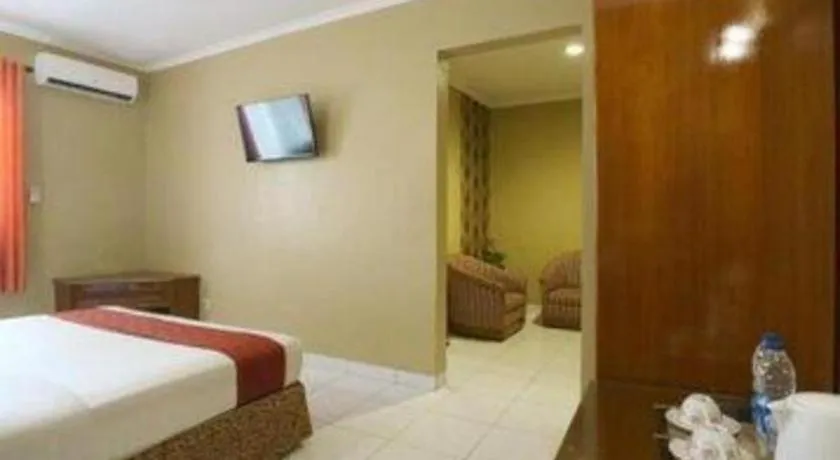 Bed in Hotel Permata Bandara