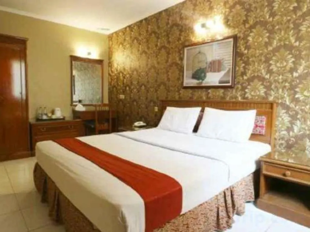 Bed in Hotel Permata Bandara