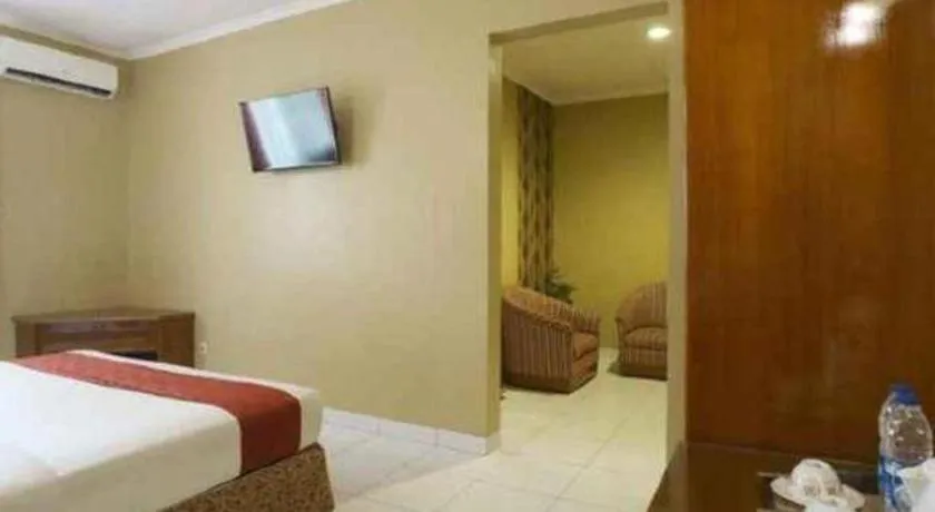 Bed in Hotel Permata Bandara