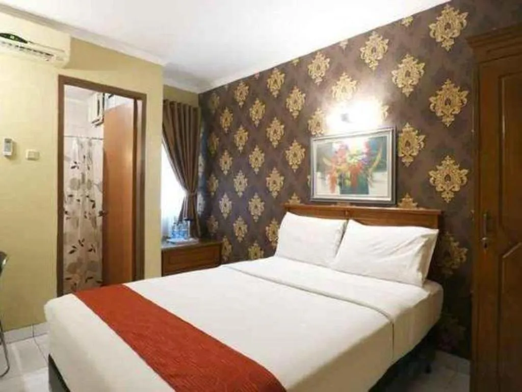 Bed in Hotel Permata Bandara