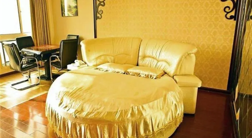 Bed in GreenTree Inn Yancheng Xiangshui Bus Station Express Hotel