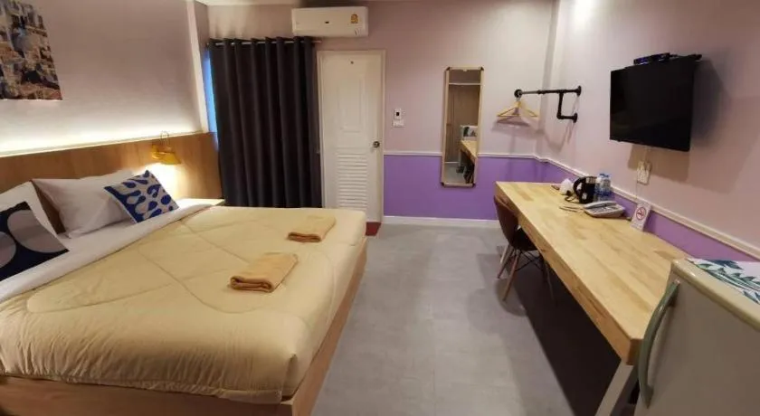 Bed in Kiatwimon Hotel