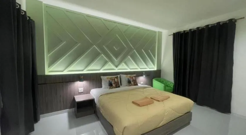 Bed in Kiatwimon Hotel