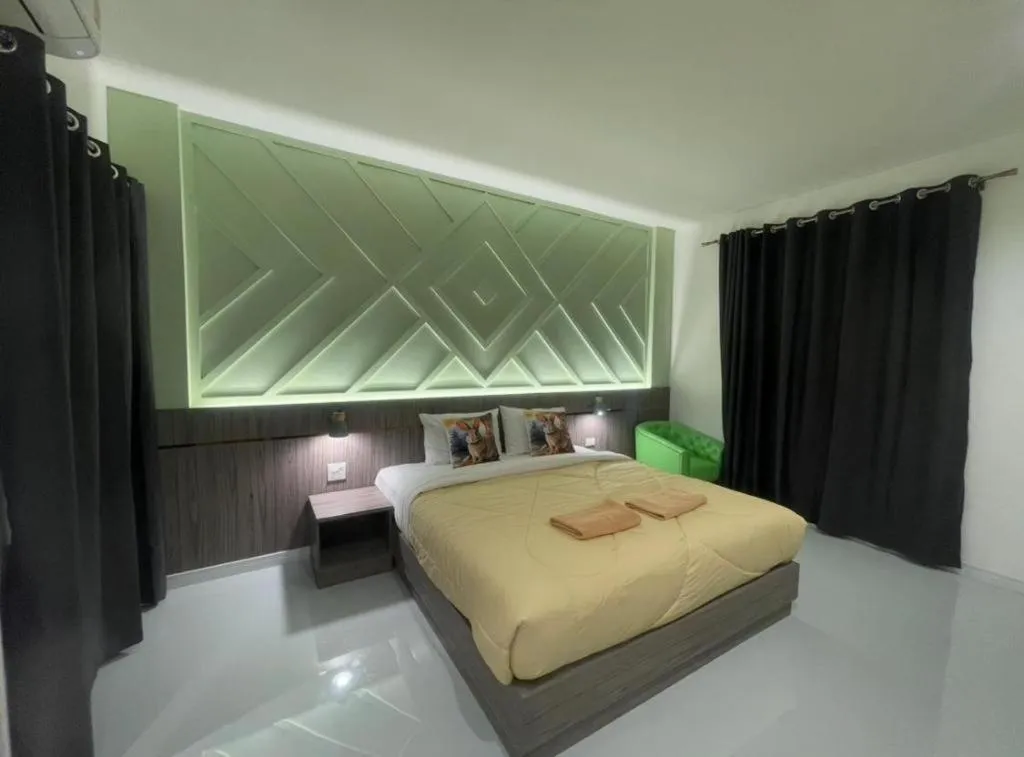 Bed in Kiatwimon Hotel