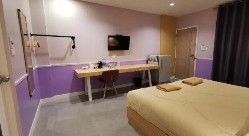 Bed in Kiatwimon Hotel