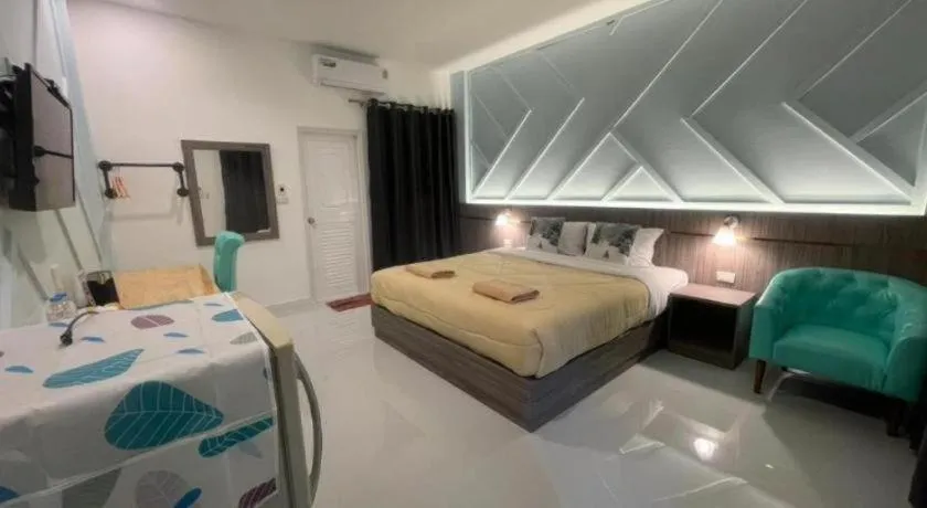 Bed in Kiatwimon Hotel